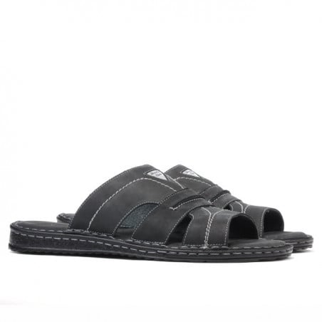 Herrensandalen 330 Tuxon Schwarz