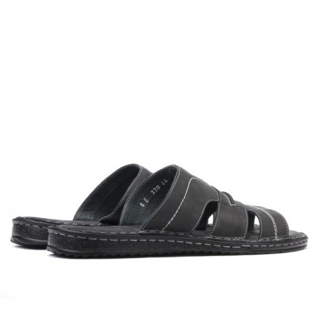 Herrensandalen 330 Tuxon Schwarz