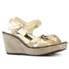 Damen Sandalen 5006 Lack Beige