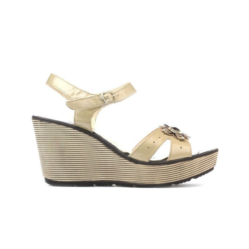 Damen Sandalen 5006 Lack Beige