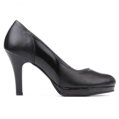 Elegante Damenschuhe 1207 schwarz kombiniert