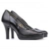 Elegante Damenschuhe 1207 schwarz kombiniert