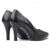 Elegante Damenschuhe 1207 schwarz kombiniert