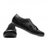 Herren-Sneaker 716 schwarz Velours+schwarz Lack