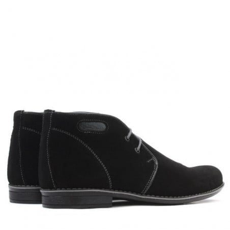 Jugendstiefel 464 schwarz Velours