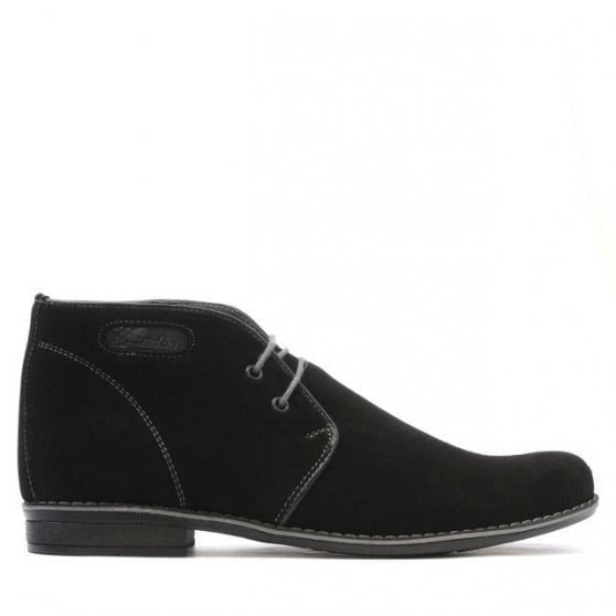 Jugendstiefel 464 schwarz Velours Jugendstiefel 464 schwarz Velours