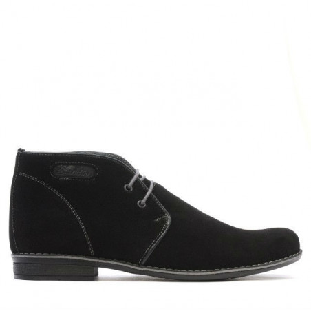 Jugendstiefel 464 schwarz Velours