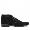 Jugendstiefel 464 schwarz Velours