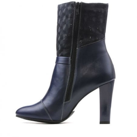 Damenstiefel 1145 Indigo kombiniert