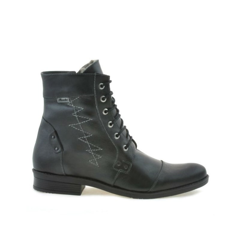 Herrenstiefel 418 schwarz