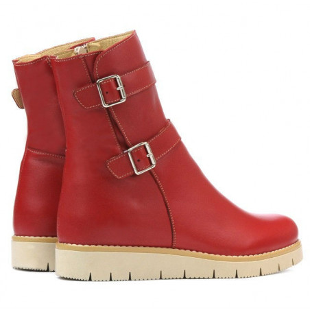 Damenstiefel 3321 Rot