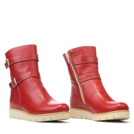 Damenstiefel 3321 Rot