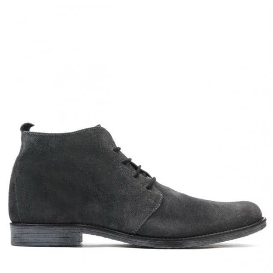 Herrenstiefel 412 Antrazit Velours Herrenstiefel 412 Antrazit Velours