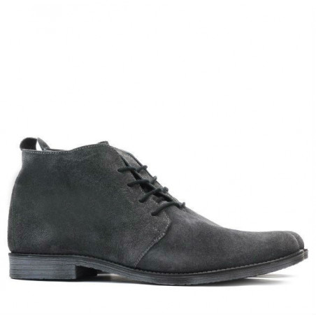 Herrenstiefel 412 Antrazit Velours