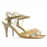 Damen Sandalen 1240 Lack Beige