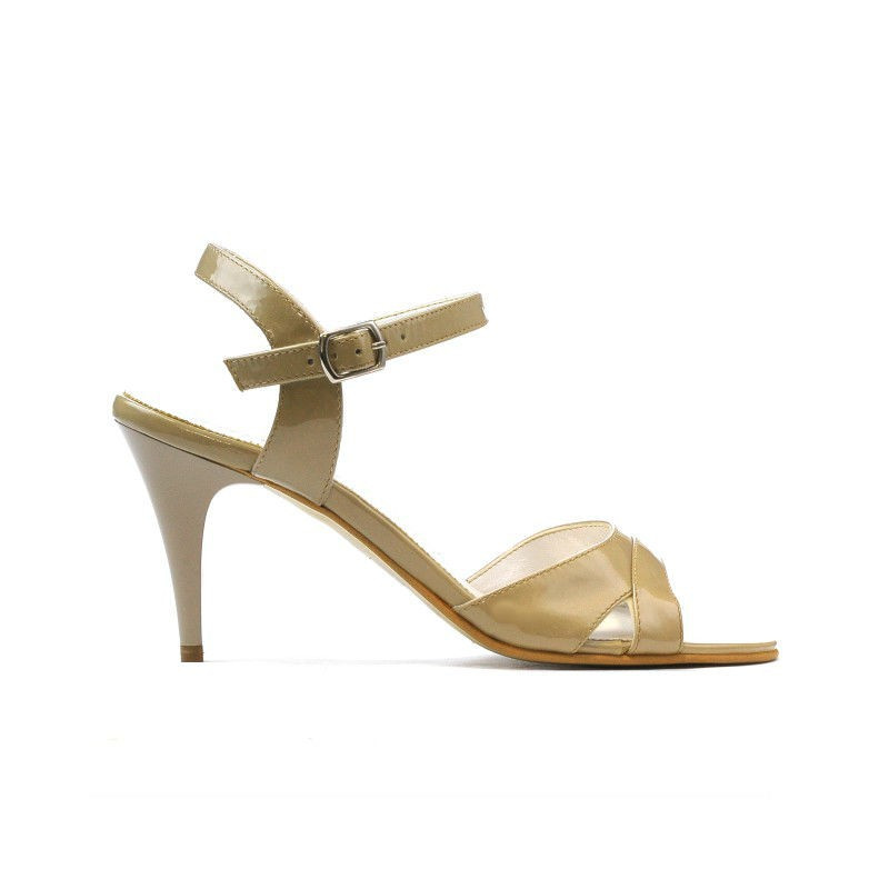 Damen Sandalen 1240 Lack Beige