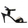 Damensandale 1240 Lack Schwarz
