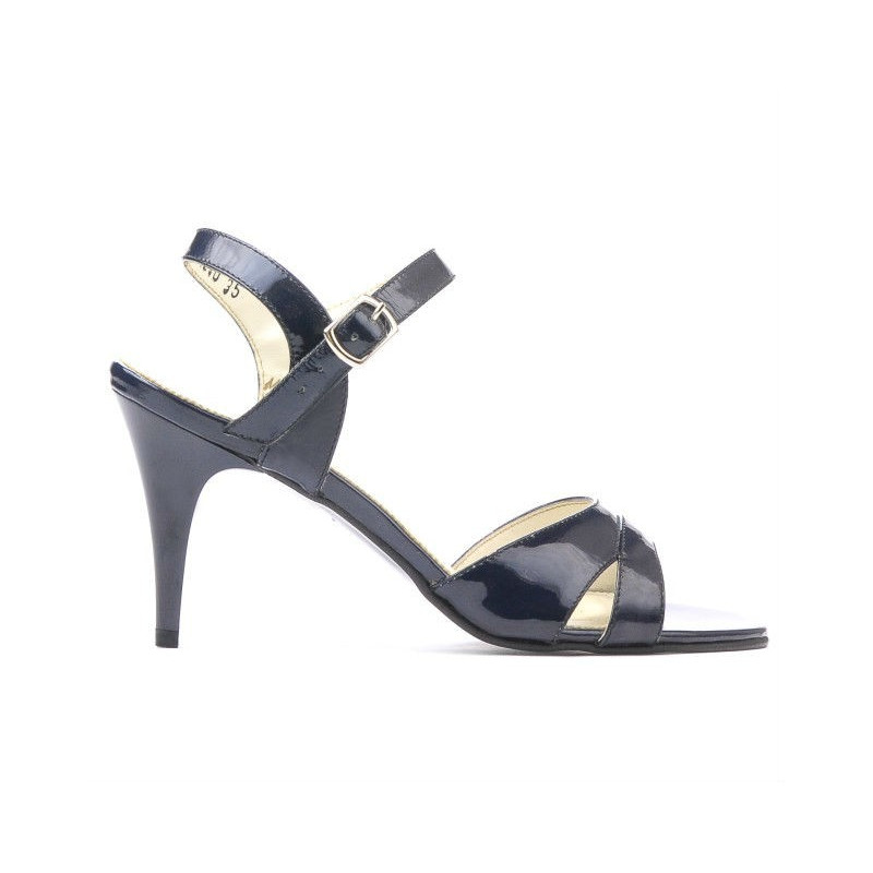 Damen Sandalen 1240 Lack Indigo