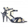 Damen Sandalen 1240 Lack Indigo