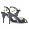 Damen Sandalen 1240 Lack Indigo
