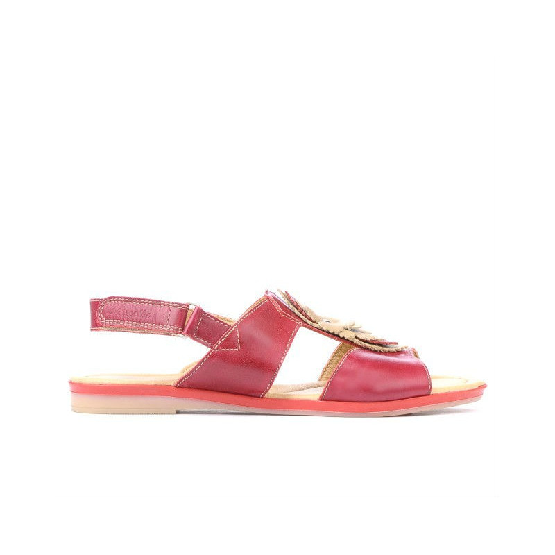 Damensandalen 5009 rot