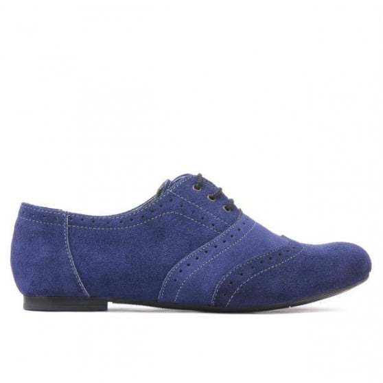 Damen Freizeitschuhe 186 indigo Veloursleder Damen Freizeitschuhe 186 indigo Veloursleder