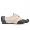 Damen Freizeitschuhe 186 schwarz+beige