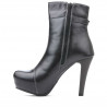 Damenstiefeletten 1148 schwarz