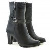 Damenstiefel 1147 schwarz