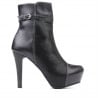 Damenstiefel 1148 schwarz kombiniert