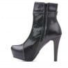 Damenstiefel 1148 schwarz kombiniert