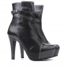 Damenstiefel 1148 schwarz kombiniert