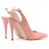 Damen Sandalen 1235 Lack Rosa