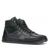 Herrenstiefel 4107 schwarz+grau