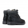 Kleinkindstiefel 29c schwarz