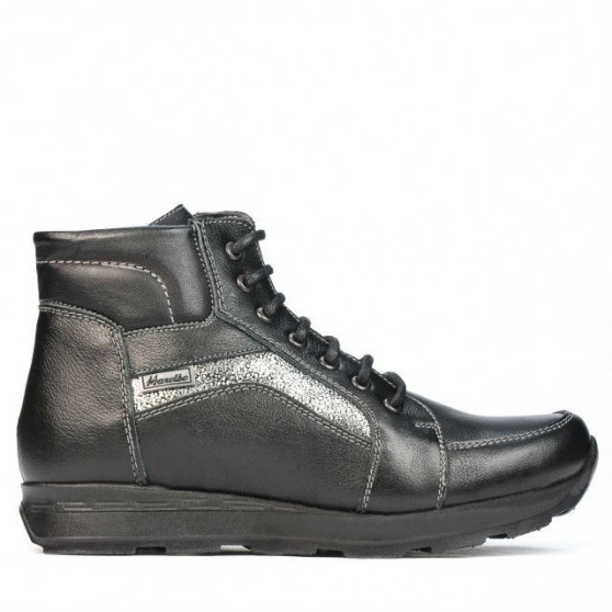 Stiefel 3324 schwarz kombiniert Stiefel 3324 schwarz kombiniert