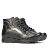 Stiefel 3324 schwarz kombiniert