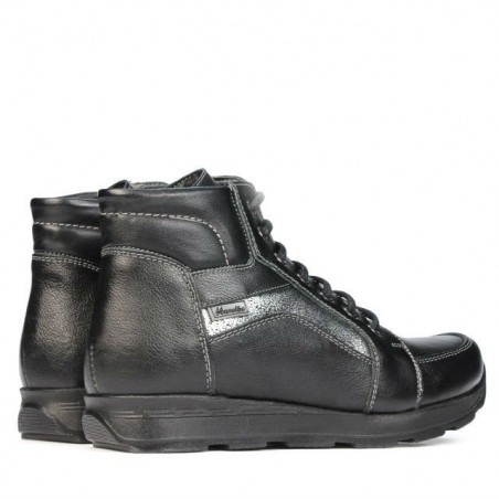 Stiefel 3324 schwarz kombiniert
