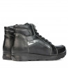 Stiefel 3324 schwarz kombiniert