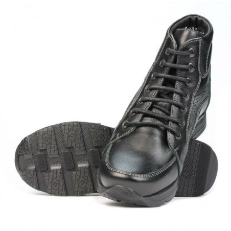 Stiefel 3324 schwarz kombiniert