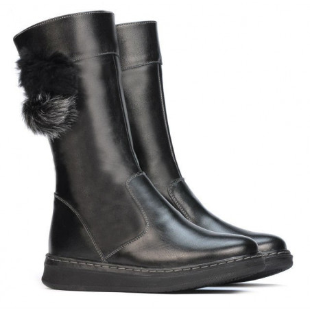 Kinderstiefel 3011 schwarz