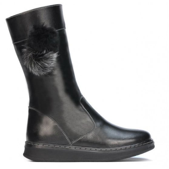 Kinderstiefel 3011 schwarz Kinderstiefel 3011 schwarz