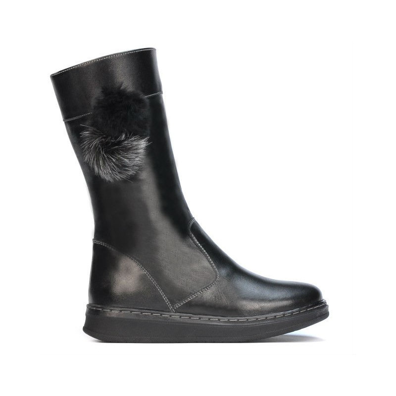 Kinderstiefel 3011 schwarz