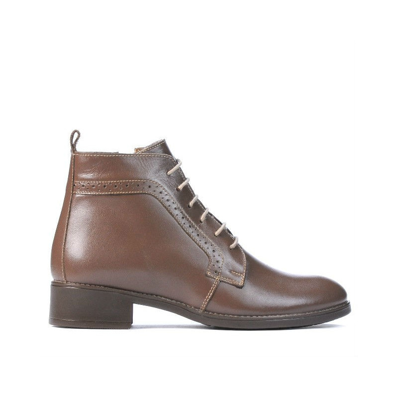 Damen Stiefeletten 3323 Cappuccino