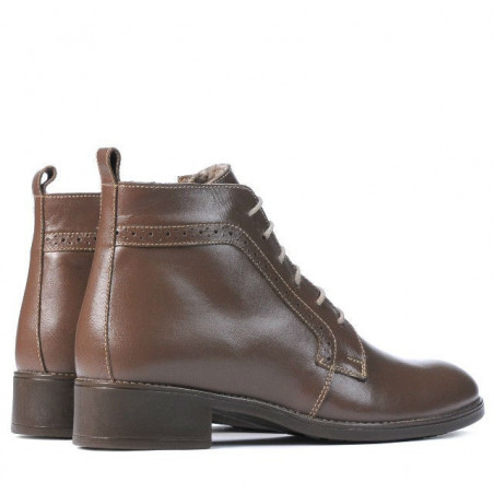 Damen Stiefeletten 3323 Cappuccino