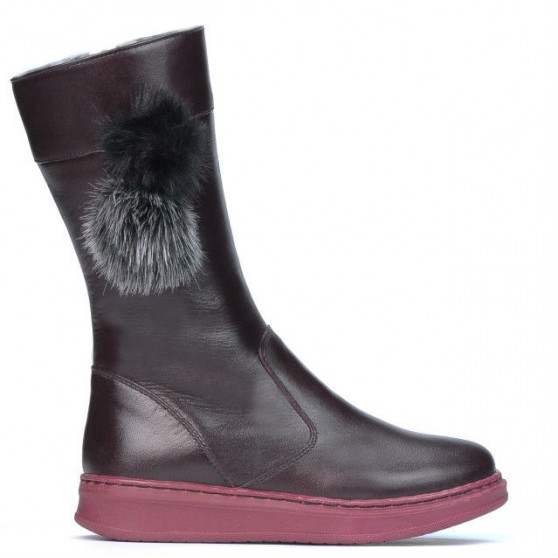 Kinderstiefel 3011 Bordeaux