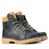 Jugendstiefel 439-1 Tuxon Indigo+Braun