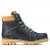 Jugendstiefel 439-1 Tuxon Indigo+Braun
