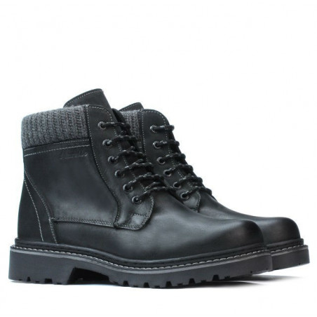 Herrenschnürstiefel 471 Tuxon Schwarz