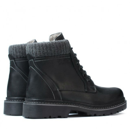Herrenschnürstiefel 471 Tuxon Schwarz
